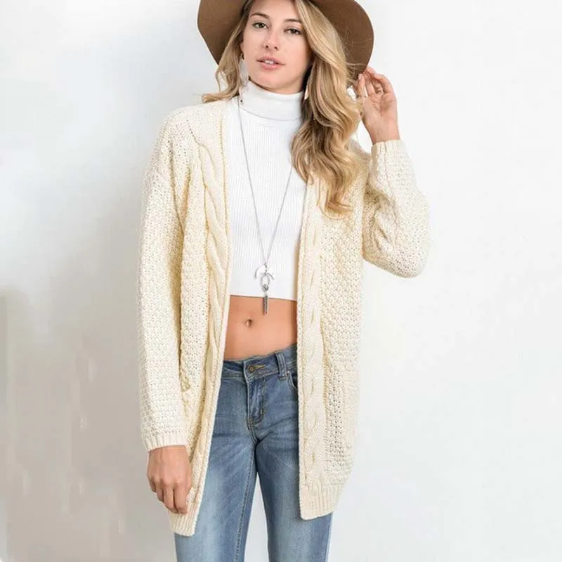 Cozy Knit Cardigan Sweater