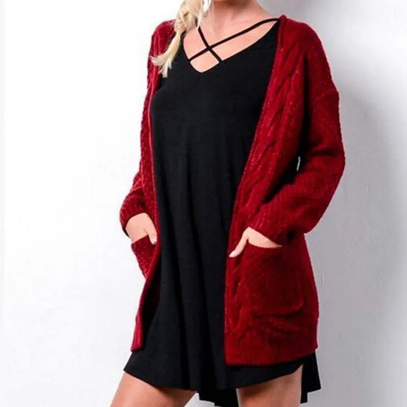 Cozy Knit Cardigan Sweater
