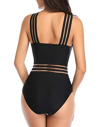 Crisscross One Piece Swimsuit