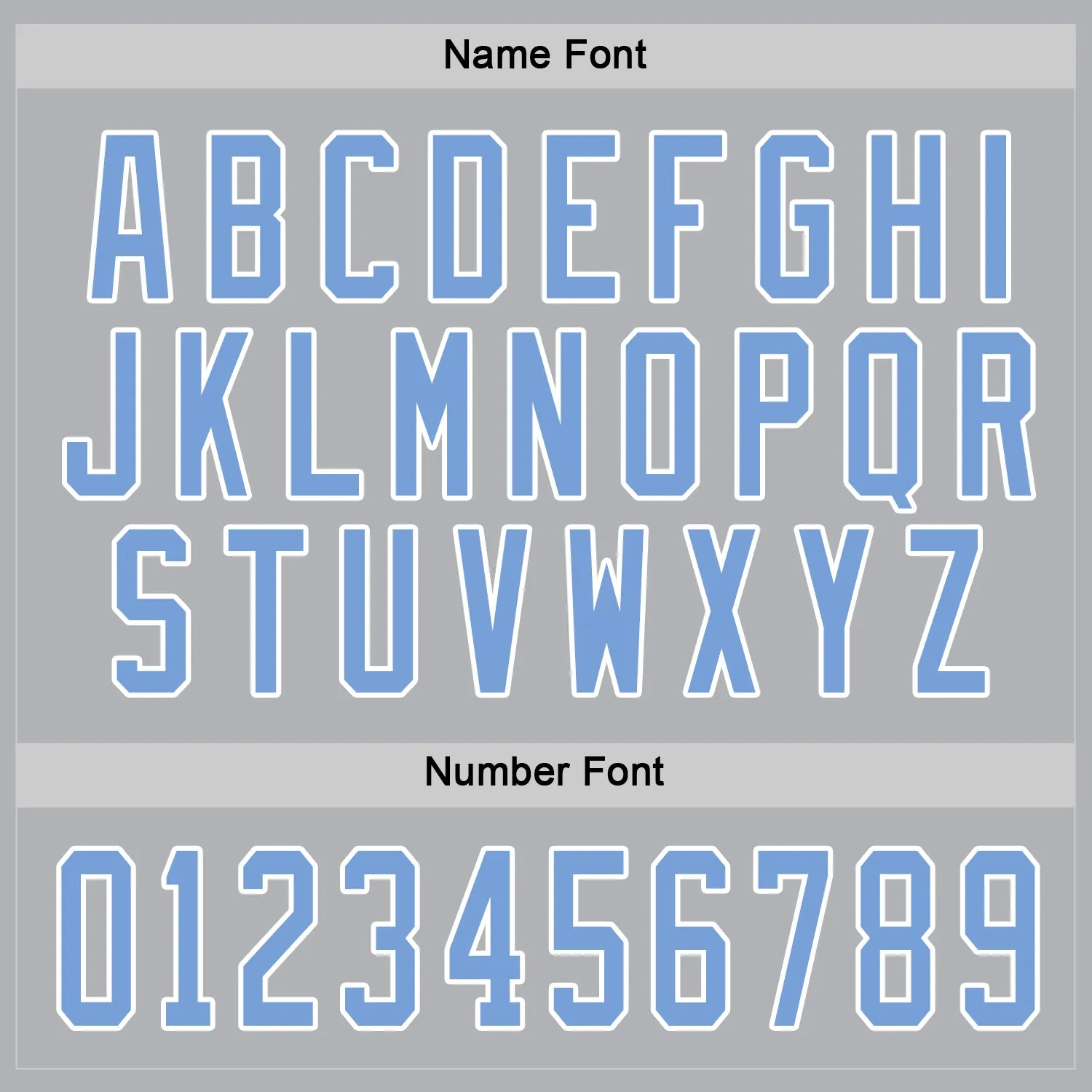 Custom Gray Light Blue-White Hockey Jersey
