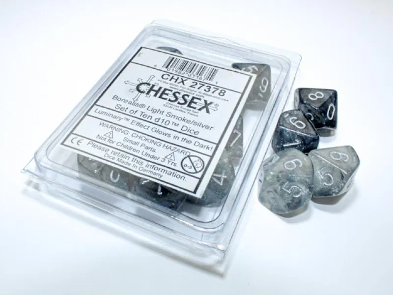 D10 Set(10): Luminary Borealis Light Smoke/silver