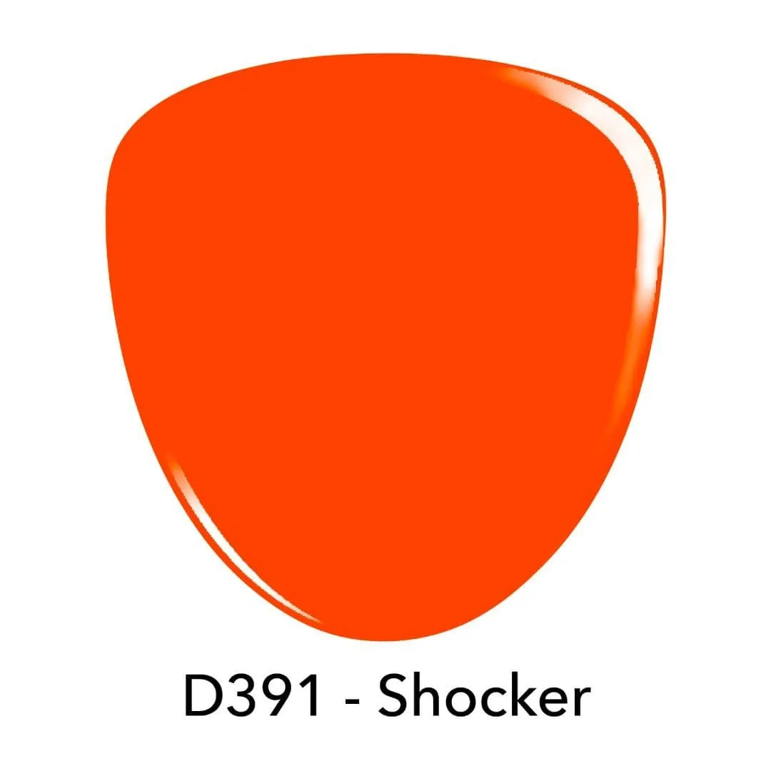 D391 Shocker Orange Crème Dip Powder