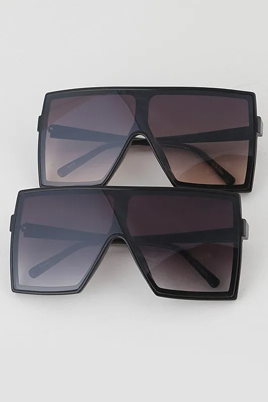 Deborah Big Eye Square Sunglasses