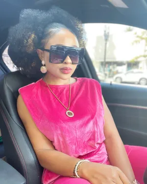 Deborah Big Eye Square Sunglasses