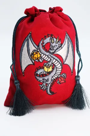 Dice Bag - Black Dragon