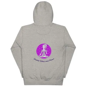 Divine Vibes™ and Peace Hoodie by Goddess Swag