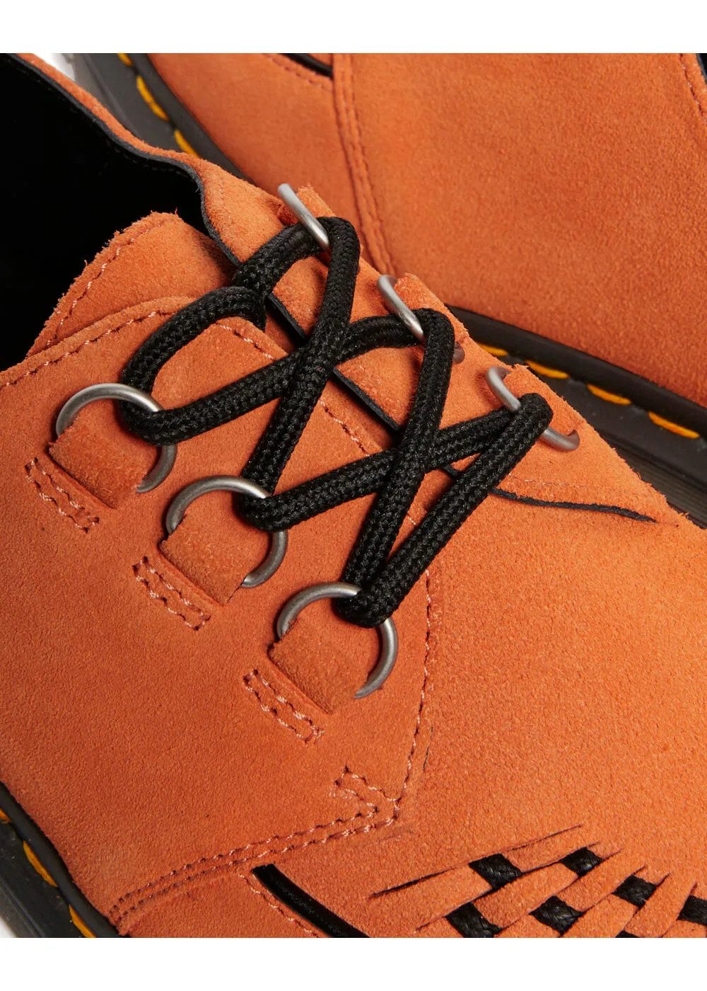 Dr. Martens Ramsey Suede Leather Creepers Orange