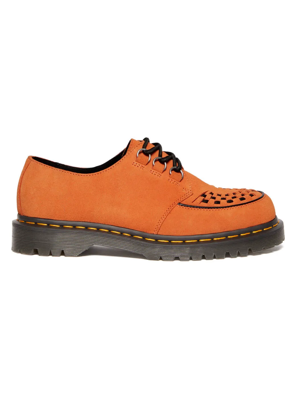 Dr. Martens Ramsey Suede Leather Creepers Orange