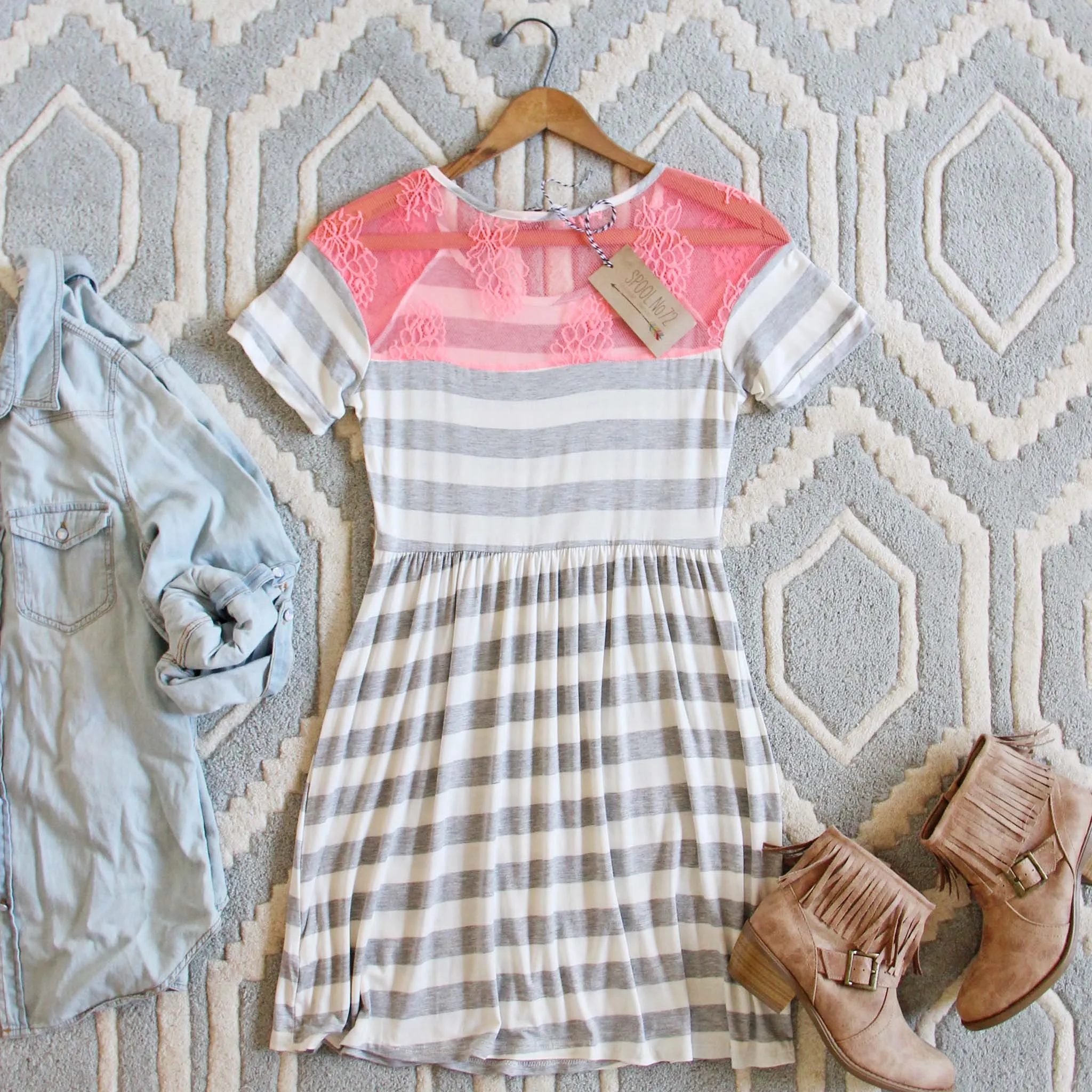 Easy Wear Stripe Dress
