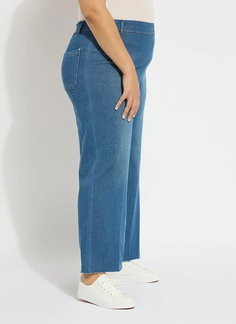 Erin Wide Leg Denim (Plus Size, 28" Inseam)