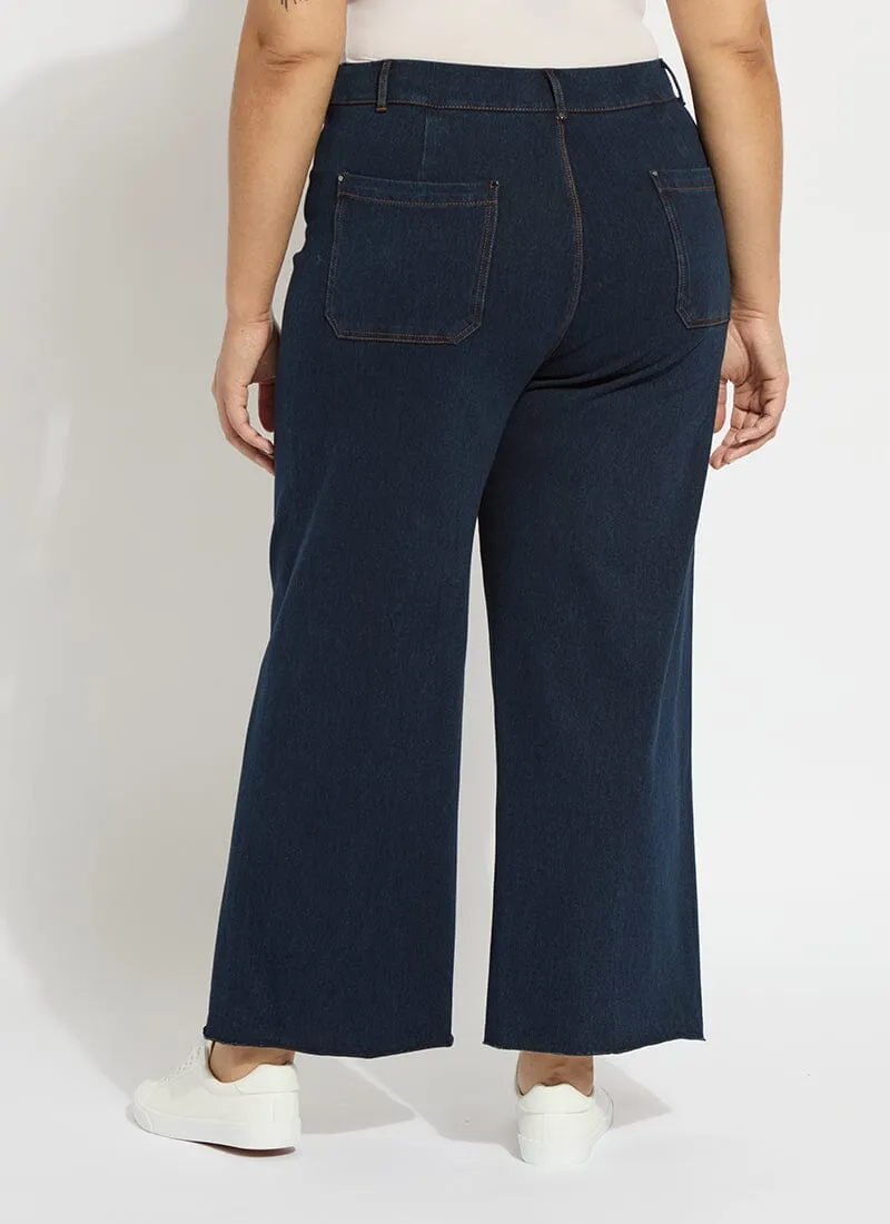 Erin Wide Leg Denim (Plus Size, 28" Inseam)