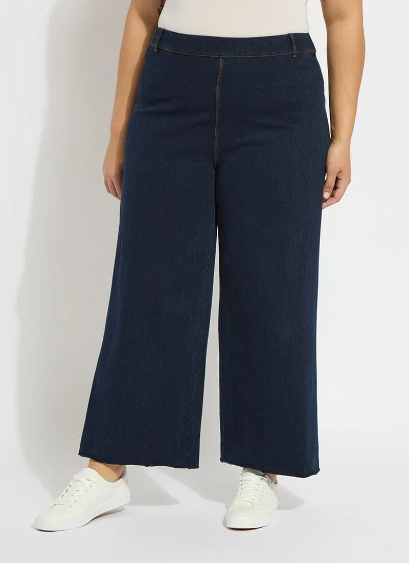 Erin Wide Leg Denim (Plus Size, 28" Inseam)