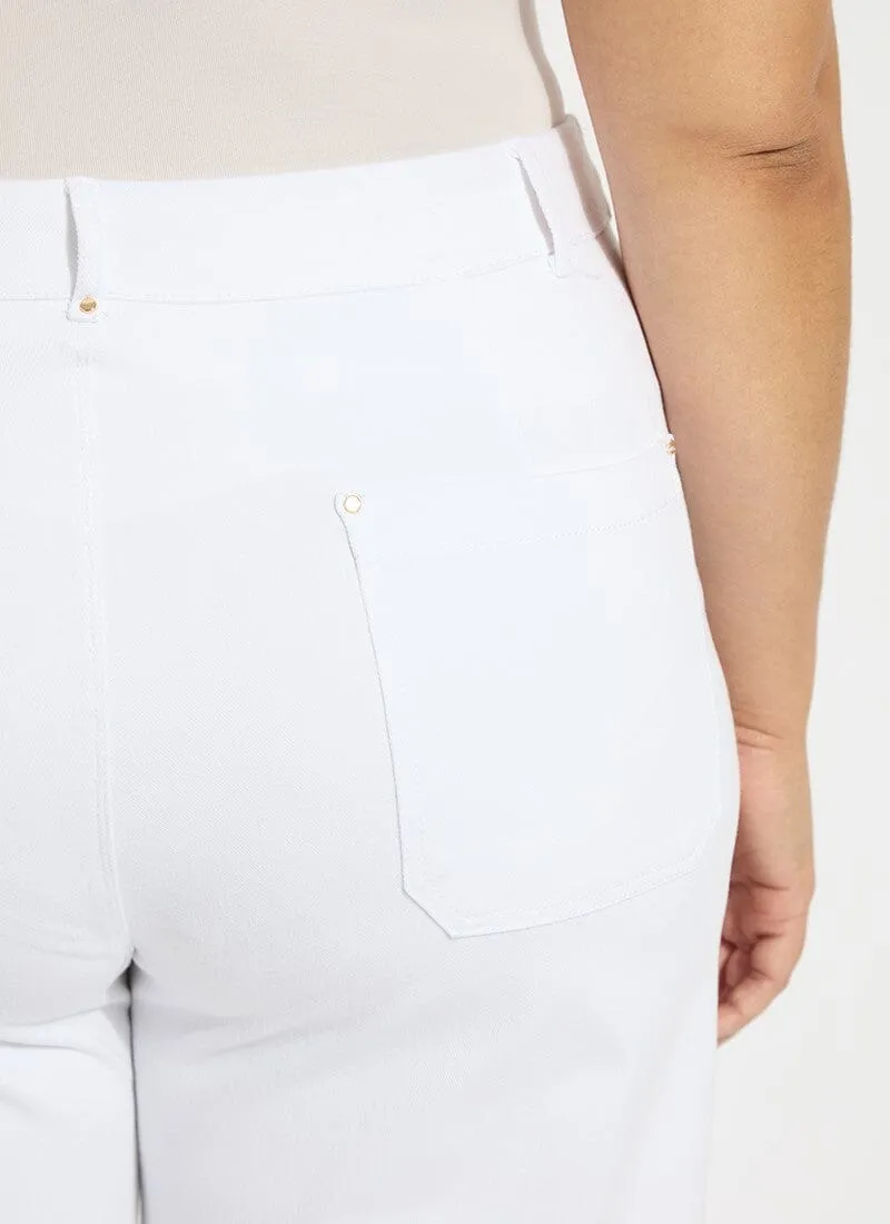 Erin Wide Leg Denim (Plus Size, 28" Inseam)