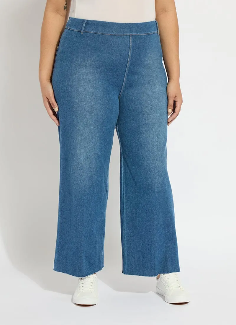Erin Wide Leg Denim (Plus Size, 28" Inseam)