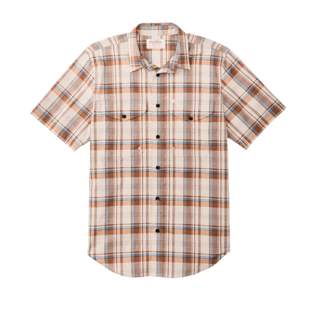 Filson 20277947 Men's Twin Lakes Short Sleeve Sport Shirt