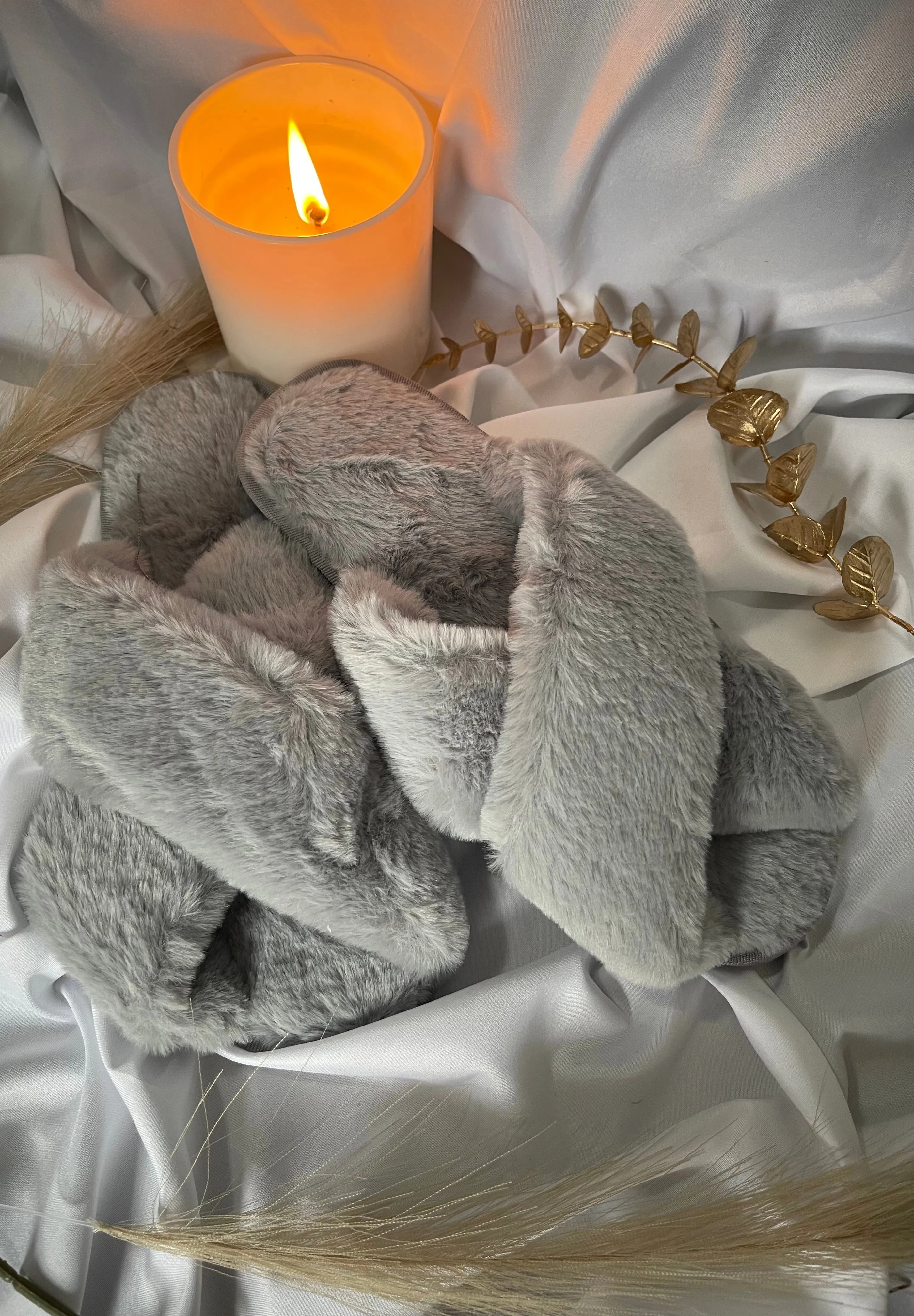 Fluffy House Slipper Collection - 6 Colors