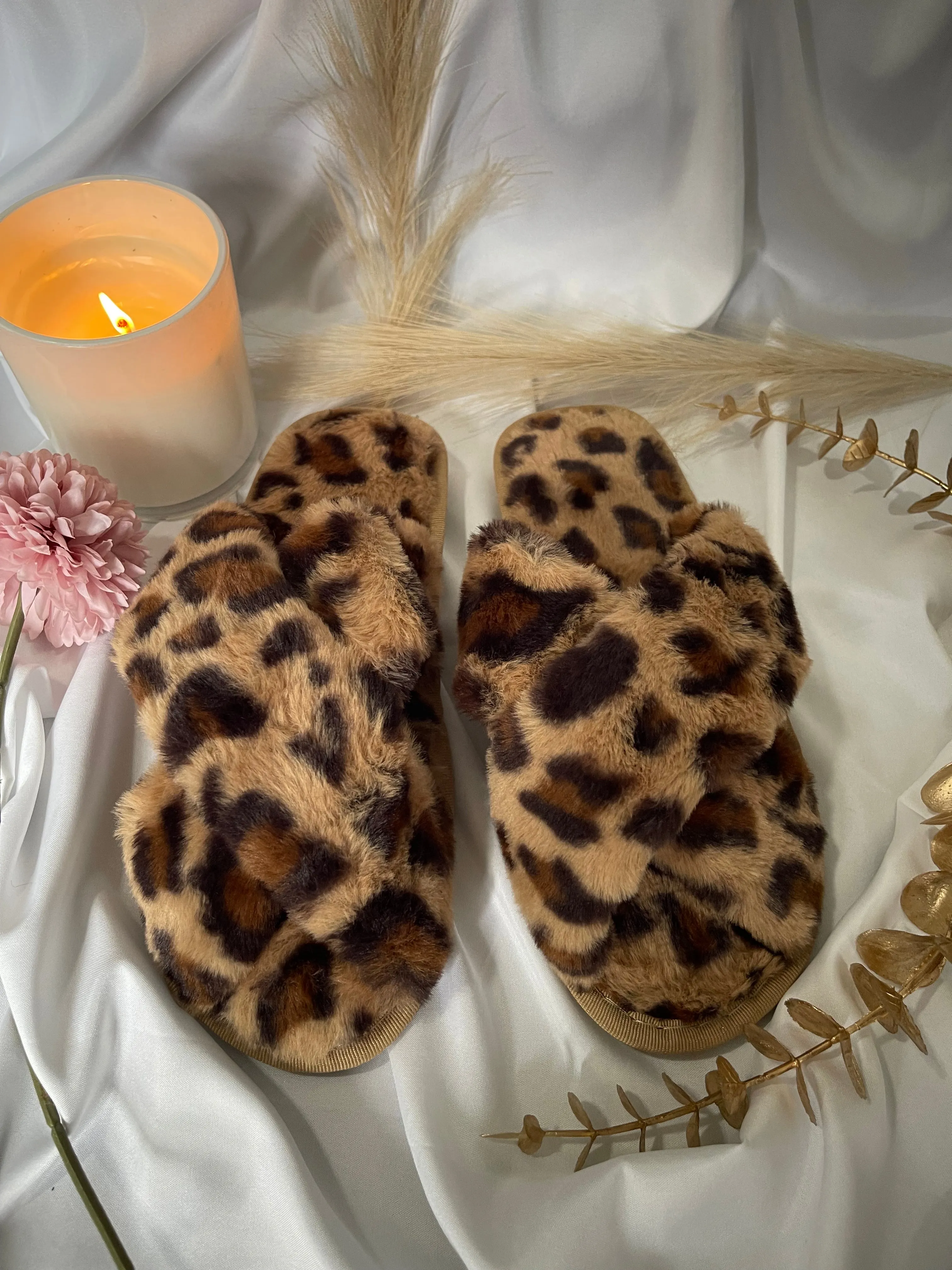 Fluffy House Slipper Collection - 6 Colors