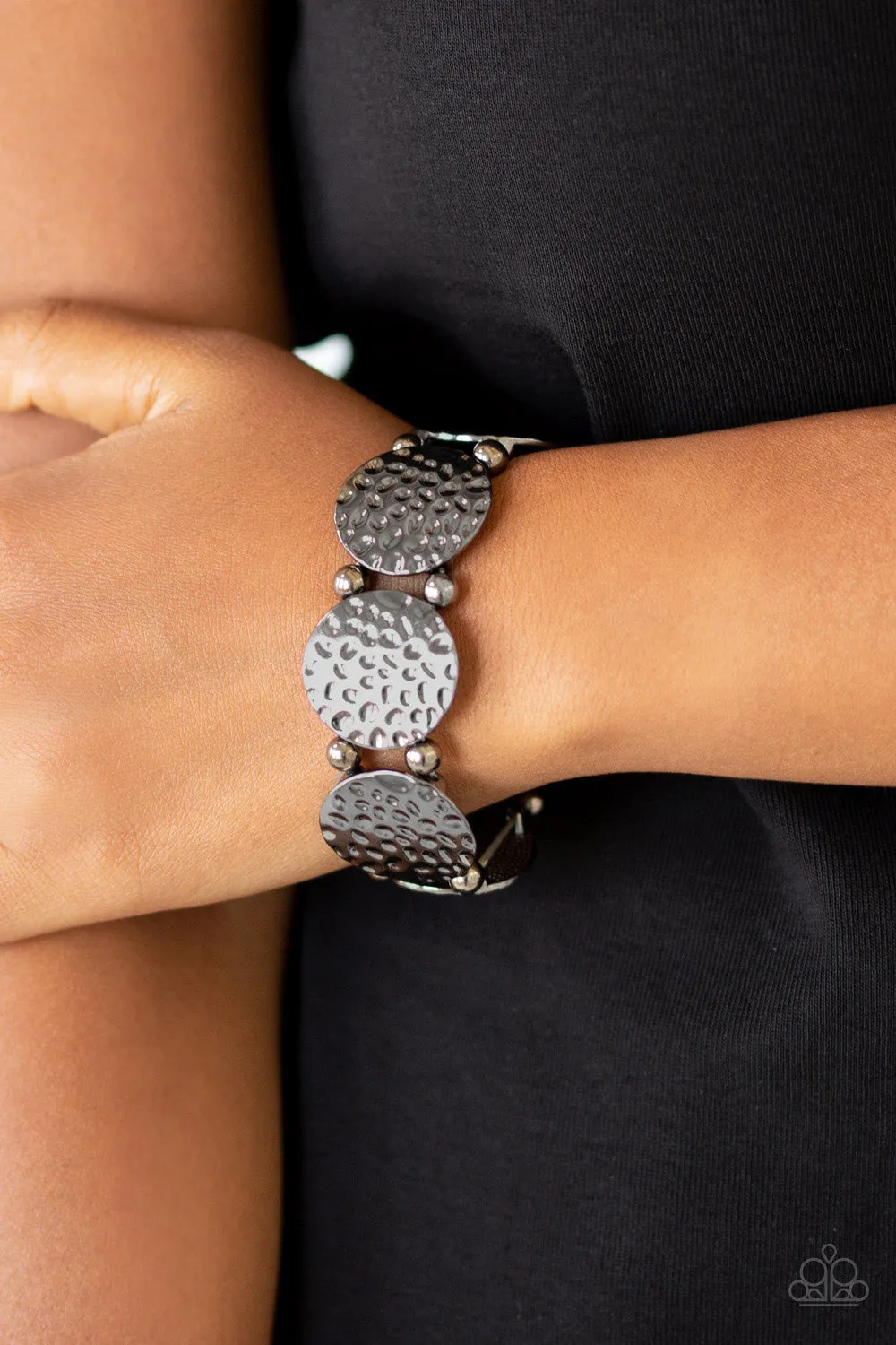 GLISTEN and Learn Black Bracelet