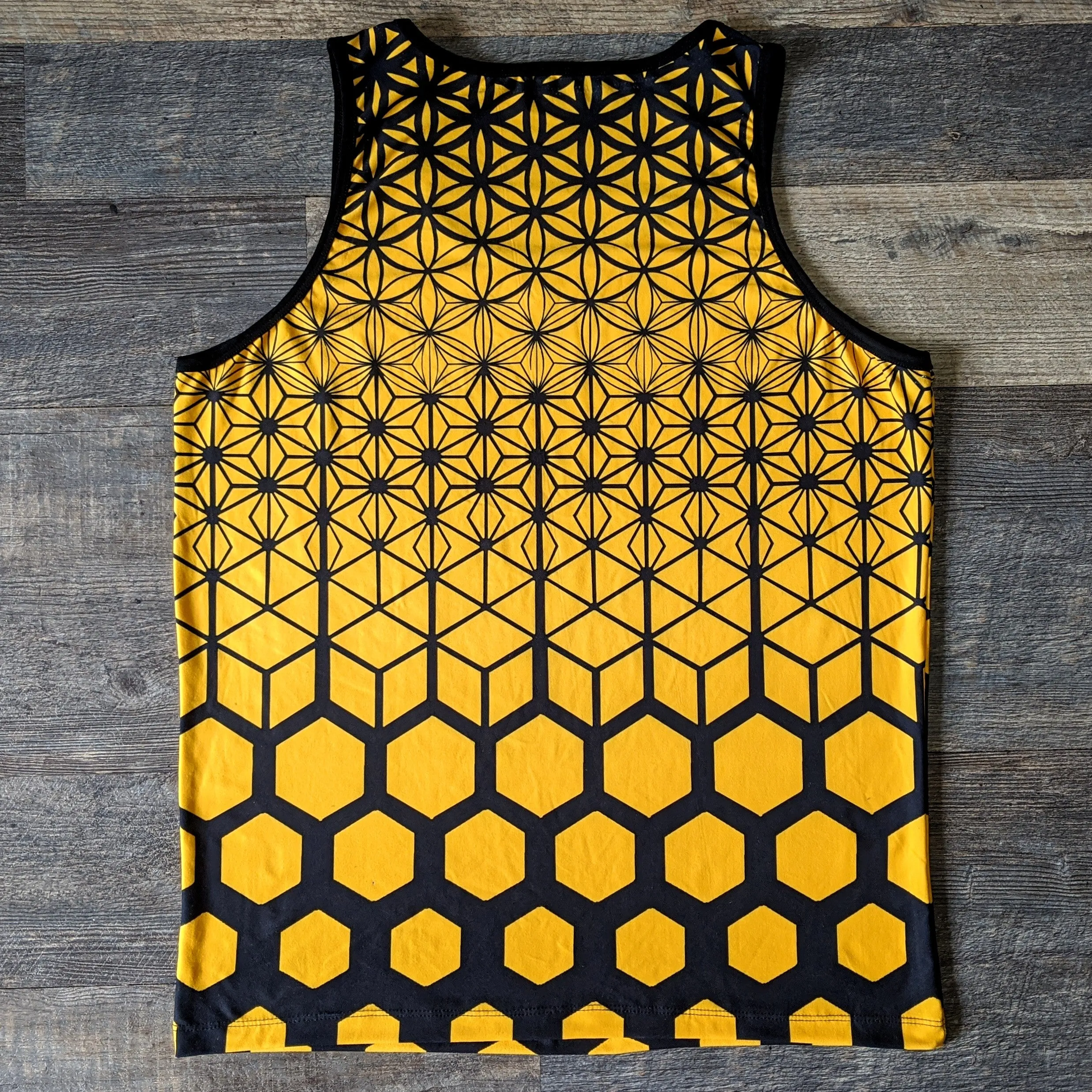 Golden Morphing Fractals Tank Top