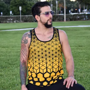 Golden Morphing Fractals Tank Top