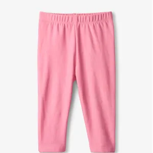 Hatley Pink Cozy Baby Leggings - Size 6-9 Months