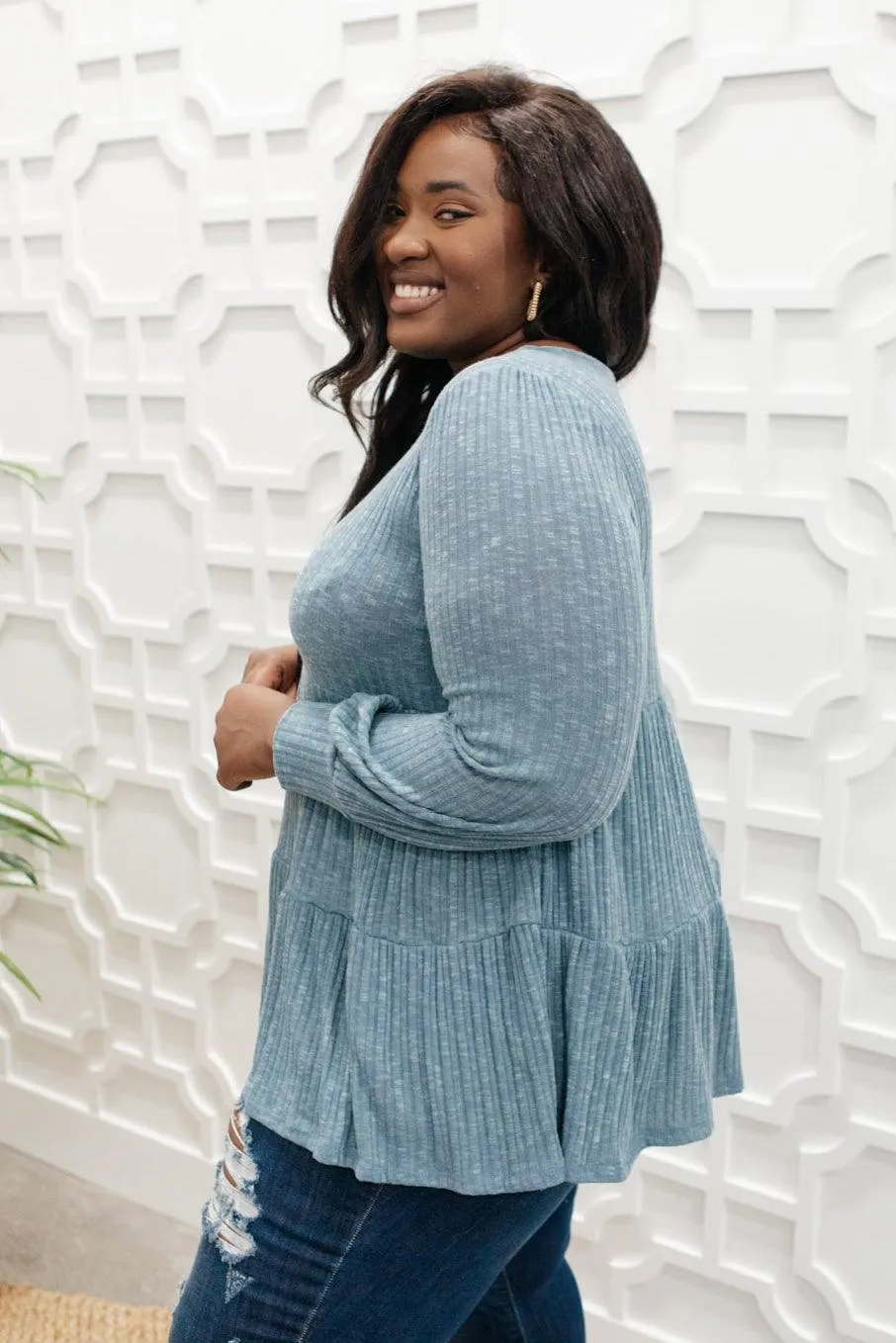 Hazel Blues® | Blue Pathways Top