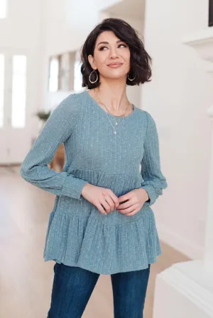 Hazel Blues® | Blue Pathways Top