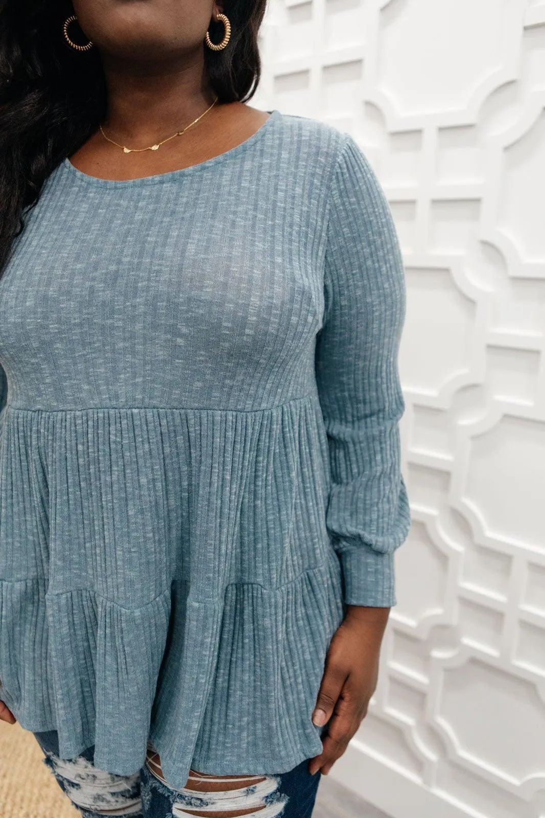 Hazel Blues® | Blue Pathways Top