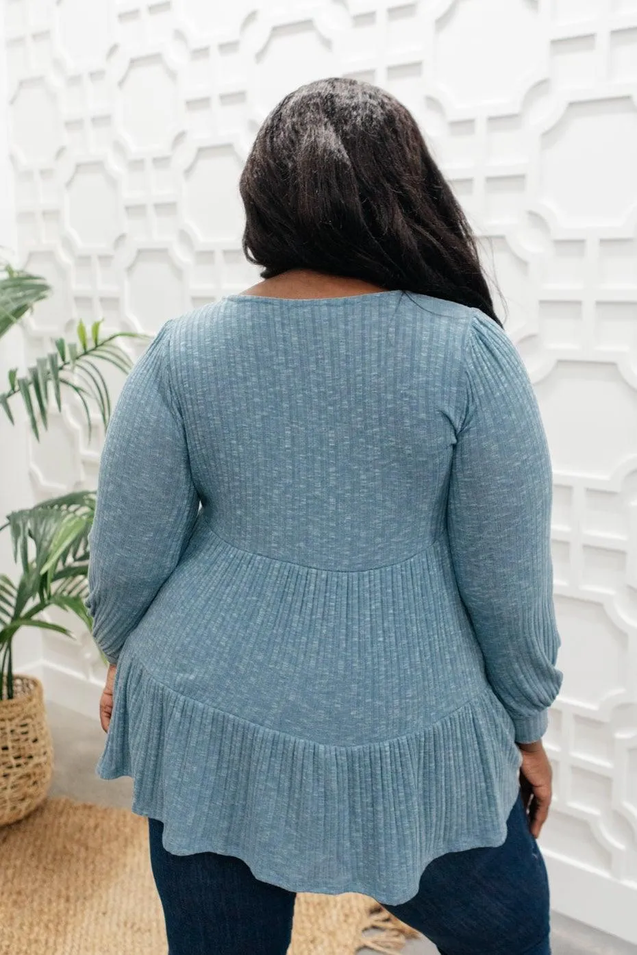 Hazel Blues® | Blue Pathways Top