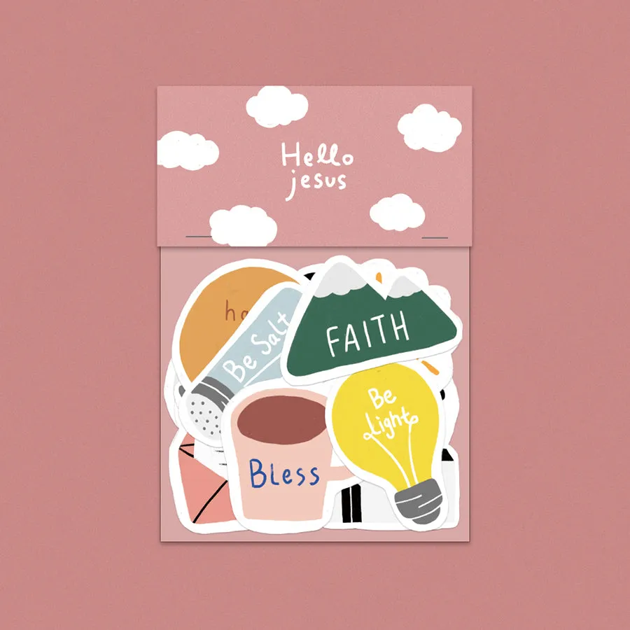 Hello Jesus | Journaling Sticker Pack