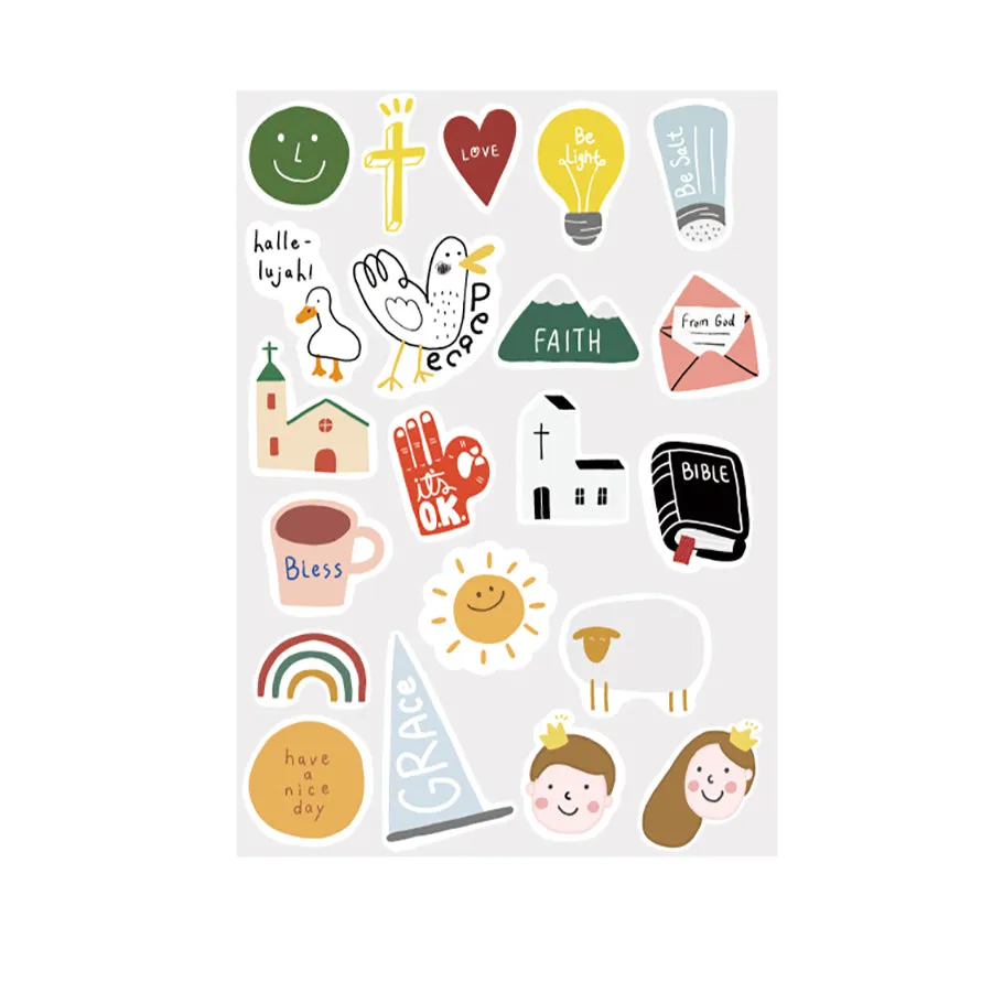 Hello Jesus | Journaling Sticker Pack