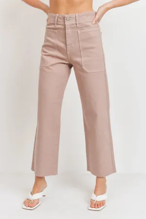 High Rise Utility Wide Leg - Clay