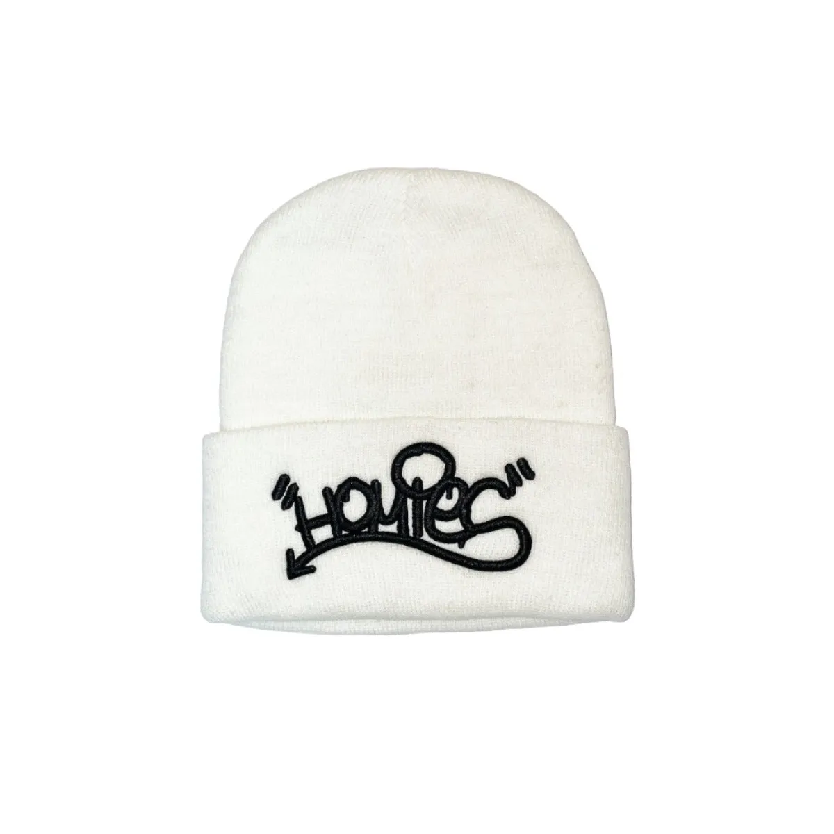 HOMIÉS GRAFFITI WHITE BEANIE