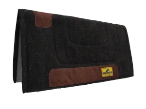 Horse Master Felt Lined Canvas Pad Black