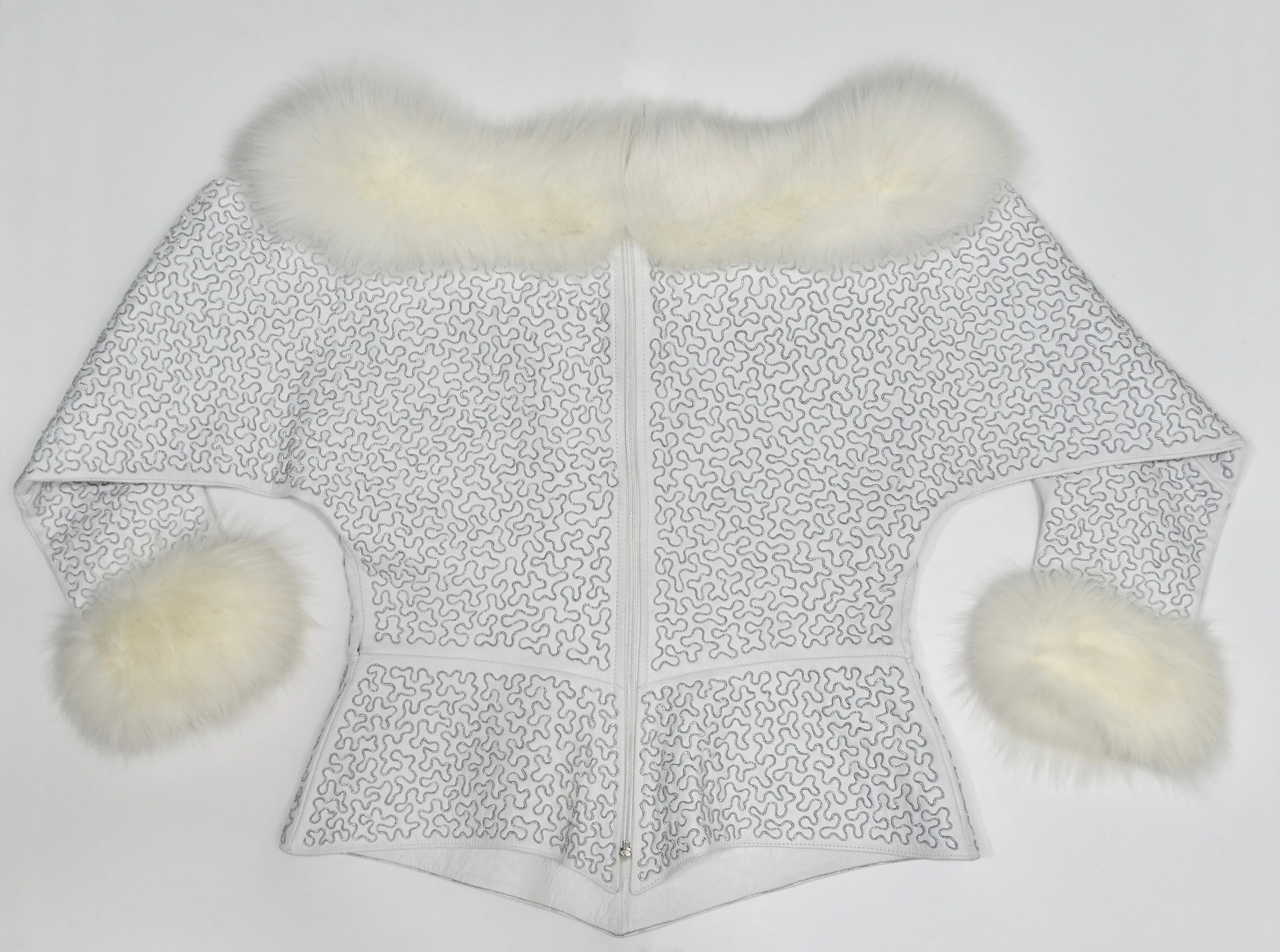 Jean-Claude Jitrois Couture Leather Top