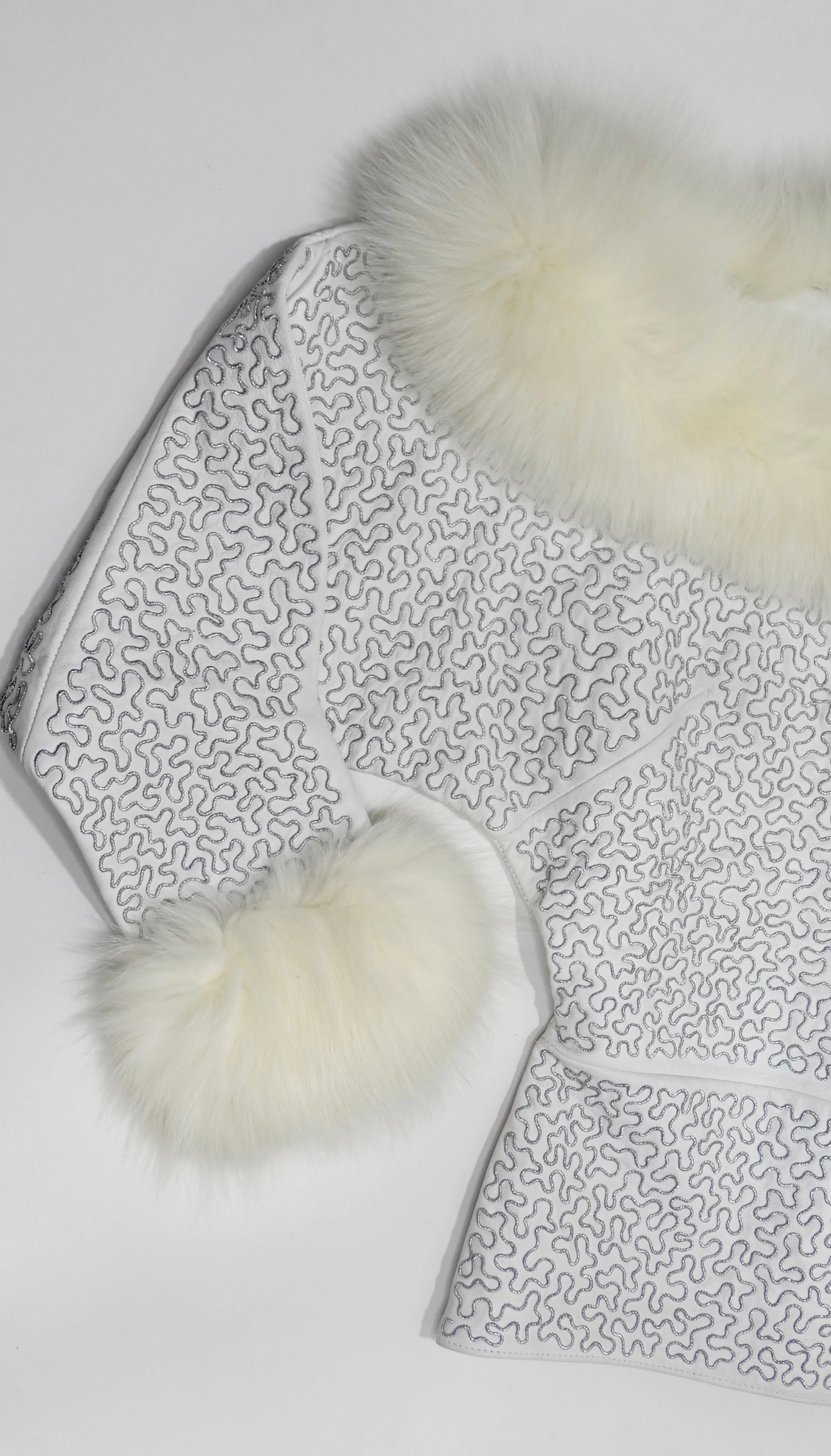 Jean-Claude Jitrois Couture Leather Top