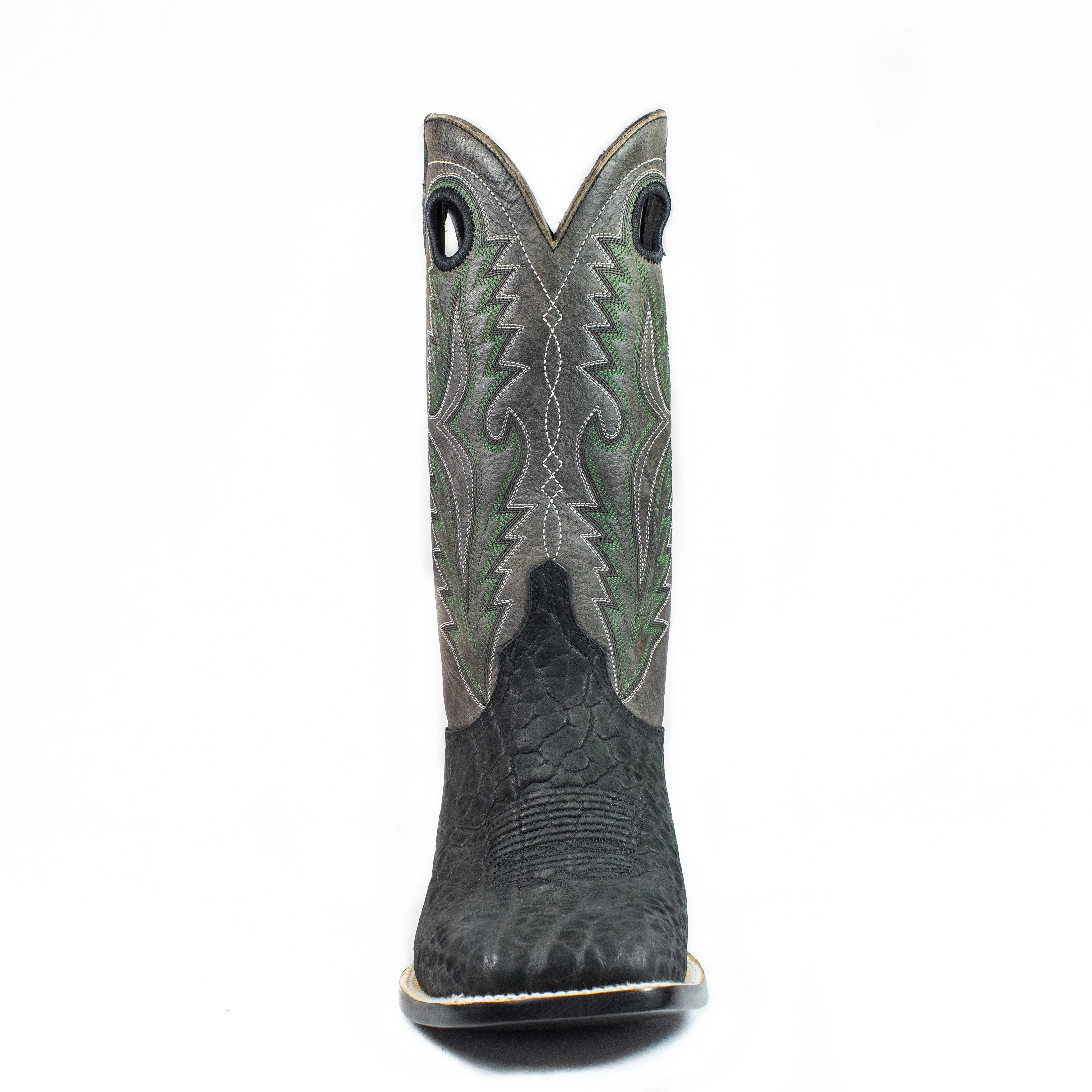 Joaquin (Rubber Sole) -  Square Toe - Black