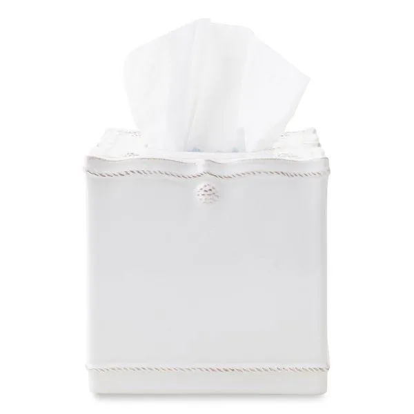 Juliska Berry & THread Whitewash Tissue Cover Box