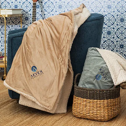 Kappa Kappa Psi Sherpa Lined Blanket