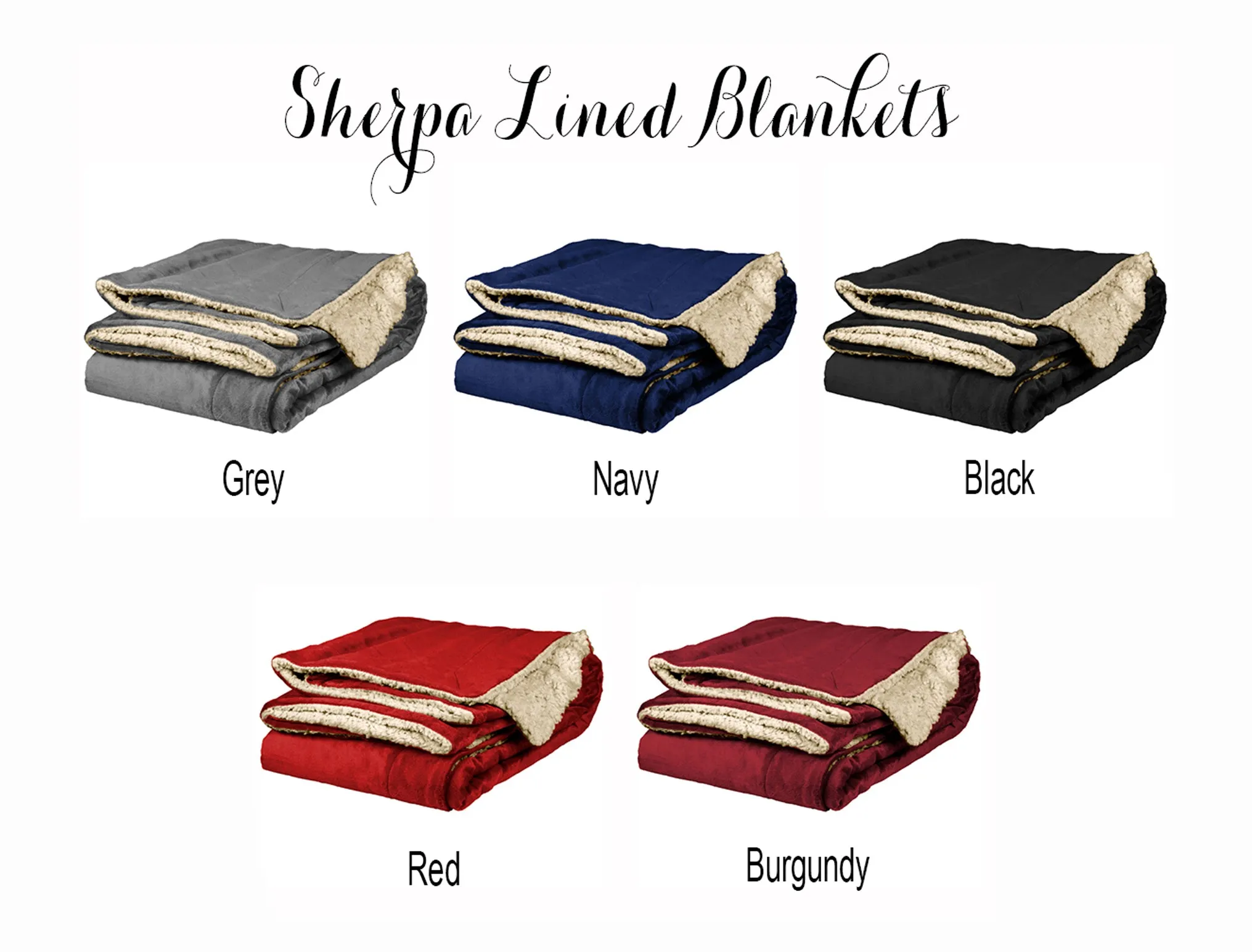 Kappa Kappa Psi Sherpa Lined Blanket