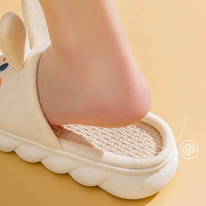 Kawaii Rabbit and Bear Slippers