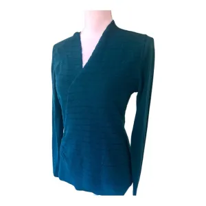 Kinross cozy cashmere sweater blue large