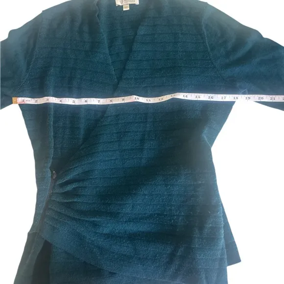 Kinross cozy cashmere sweater blue large
