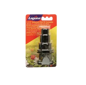 Laguna 1-1/4" Click-Fit - Universal Threaded Male Fitting 3/4", 1" and 1-1/4"