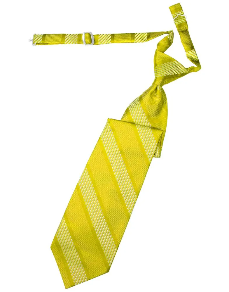 Lemon Venetian Stripe Necktie