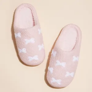 Little Ribbons Pink Slippers