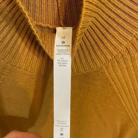 Lululemon Keep It Cozy Dress