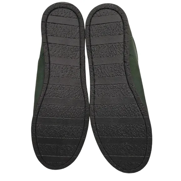 Marc Joseph | NIB Gramercy Forest Green Leather Preppy High Top Booties Boy's 3