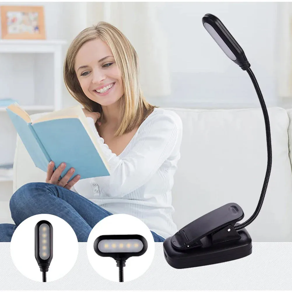 Mini LED Book Night Light Table Lamp