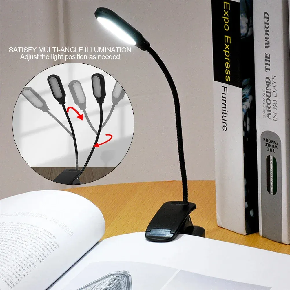 Mini LED Book Night Light Table Lamp